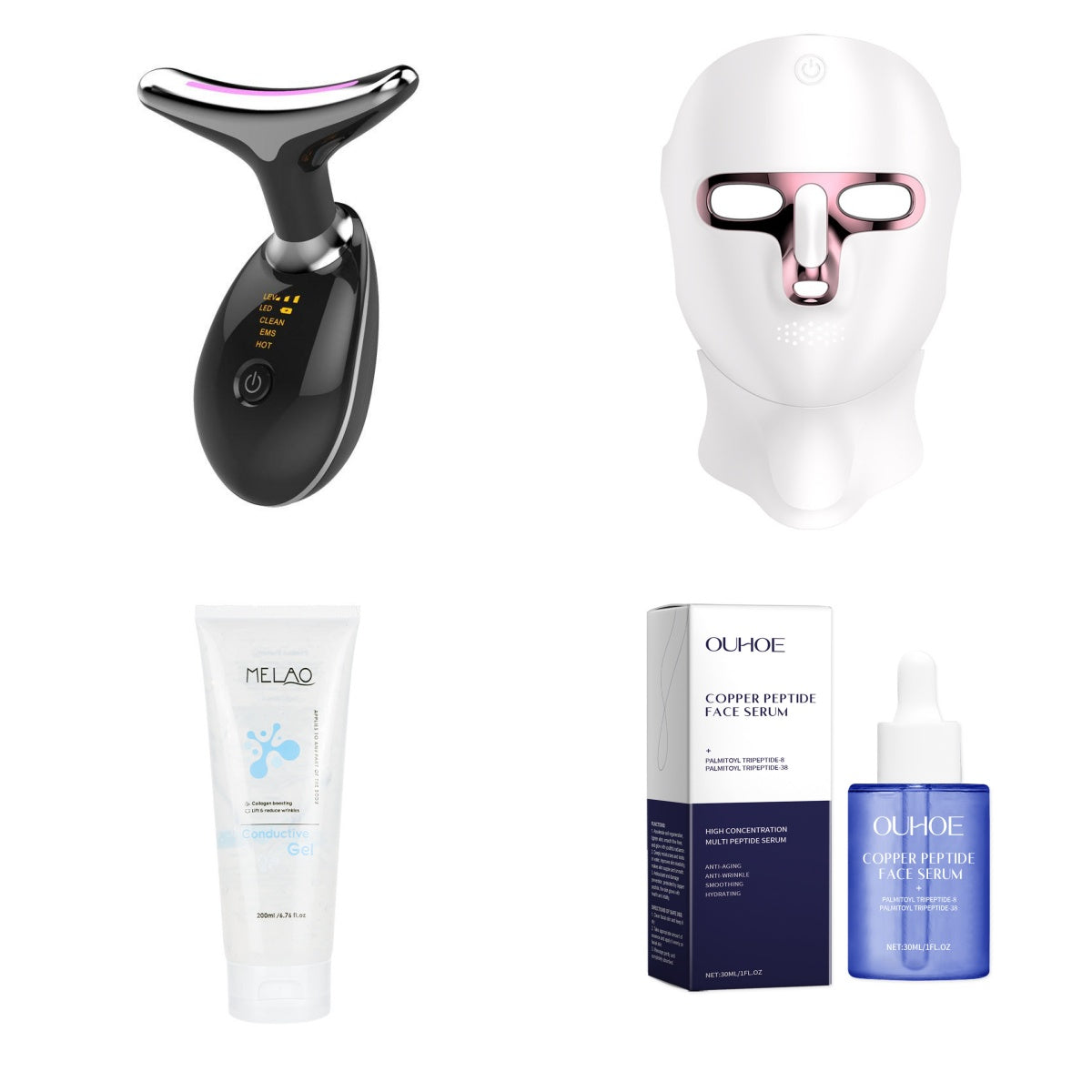 Appareil de Massage Soin Cou Anti-Taches | Glowea Beauty