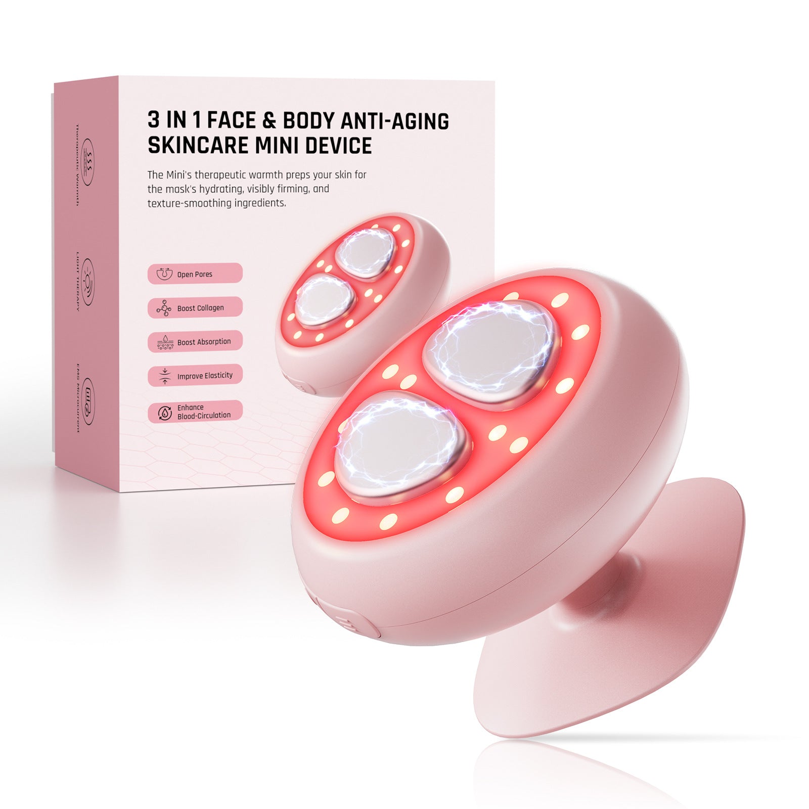 Appareil Beauté LED 7 Couleurs Portable